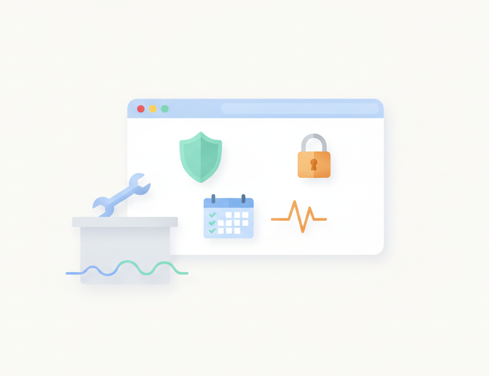 Contrat de maintenance de site web : que mettre dedans
